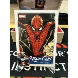 2026 Topps Marvel Brooklyn Collection Insert TC-12 Team Cap Spider-Man